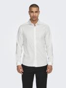 Only & Sons Onsjordan life slim twill ls shirt