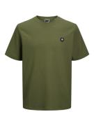 Jack & Jones Jcopuffer tee ss crew neck smu army