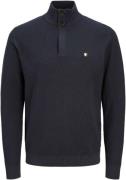 Jack & Jones Jprblurony knit half zip maritime blue/mariti