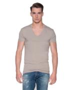 Slater Stretch t-shirt diepe v-hals 2-pack