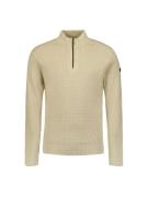 No Excess Pullover hal zipper zand