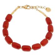 Label Kiki Armband grape beads gold