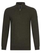 Cavallaro Merino halfzip trui