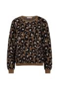 Studio Anneloes Nino mohair leopard pullover dessin