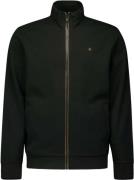 No Excess Sweater full zipper double face 2 c black