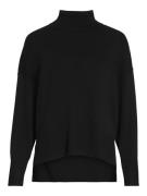 Vila Viostria rollneck ls knit top-noos -