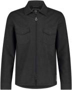 Blue Industry Overshirt black