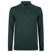 PRESLY & SUN Brad long sleeve knitted polo