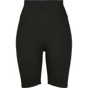 Urban Classics Dames fietsshort met hoge taille (set van 2)