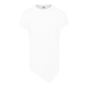 Urban Classics Heren asymmetrisch lang t-shirt