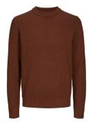 Jack & Jones Joreaton knit crew neck bf brique