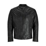 Jack & Jones Richard leather jacket