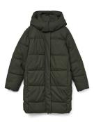 Vero Moda Vmgretakylie coated coat noos army