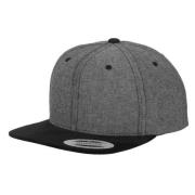 Flexfit Suède snapback cap