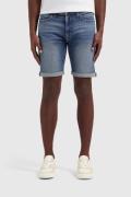 Purewhite Regular fit denim short the miles