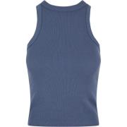 Urban Classics Dames ribbed racerback top