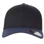 Flexfit Tweekleurige wooly combed baseball cap