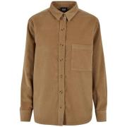 Urban Classics Dames corduroy oversized shirt