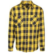 Urban Classics Heren geruit flannel shirt