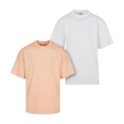 Urban Classics Heren-t-shirt lang (set van 2)