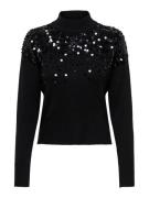 Only Onlalba ls sequins high neck knt -