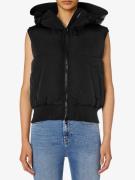 Diesel Dames bodywarmer w-peyt-ssl-new-p1 zwart