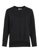 Vila viostria o-neck l/s knit top-noos 14102628 beauty