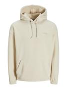 Jack & Jones jorvesterbro sweat fleece hood 12265751 oatmeal