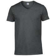 Gildan Heren zachte stijl v-hals t-shirt met korte mouwen