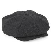 Beechfield Unisex volwassenen melton wool baker boy cap