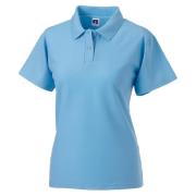 Jerzees Colours Dames 65/35 poloshirt met korte mouwen en harde kraagp...