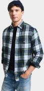 Gant Casual hemd lange mouw reg flannel check shirt 3250001/374