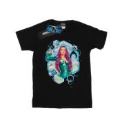 DC Comics Heren aquaman mera geometrisch t-shirt