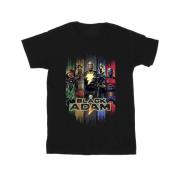 DC Comics Heren black adam jsa complete groep t-shirt