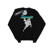 DC Comics Dames supergirl mono action pose sweatshirt