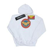 DC Comics Dames wonder woman circle logo hoodie