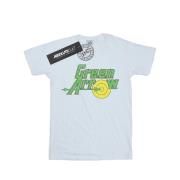 DC Comics Dames green arrow crackle logo cotton boyfriend t-shirt