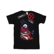 Marvel Avengers Dames deadpool astronaut katoenen vriendje t-shirt