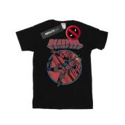 Marvel Avengers Dames deadpool flying cotton boyfriend t-shirt