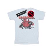 Marvel Avengers Dames deadpool approves katoenen vriendje t-shirt