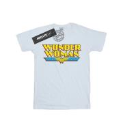 DC Comics Heren wonder woman tekst logo t-shirt