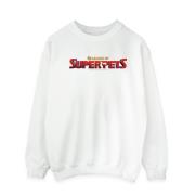 DC Comics Heren dc league of super-pets movie logo sweatshirt