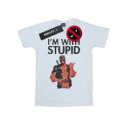 Marvel Avengers Heren deadpool ik ben met dom t-shirt