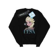 Disney Heren frozen elsa sneeuwvlok portret sweatshirt