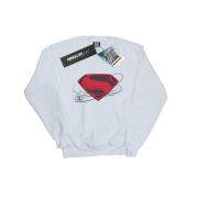 DC Comics Heren justice league movie superman logo sweatshirt