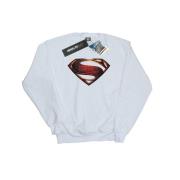 DC Comics Heren justice league movie superman emblem sweatshirt