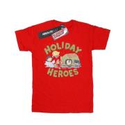 DC Comics Heren justice league kerstmis levering t-shirt