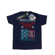 DC Comics Heren justice league movie wonder woman vlag t-shirt