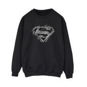 DC Comics Dames superman logo schets sweatshirt