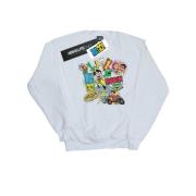 DC Comics Heren teen titans go robin montage sweatshirt